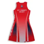 OEM Sublimated V-Neck Netball Dress for Teams