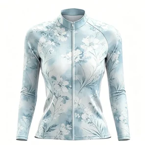 Personalized Women’s Long Sleeve Cycling Jersey Set