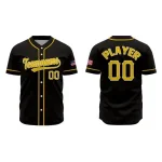 Custom Sublimation Baseball Jersey with Logo & Name for Teams