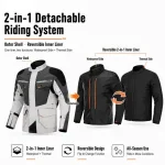 LY903 Touring Waterproof 4-Season Motorcycle Jacket & Pants Suit
