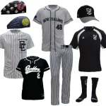 Wholesale Custom Baseball Uniform - Quick Dry Jersey for Men & Youth