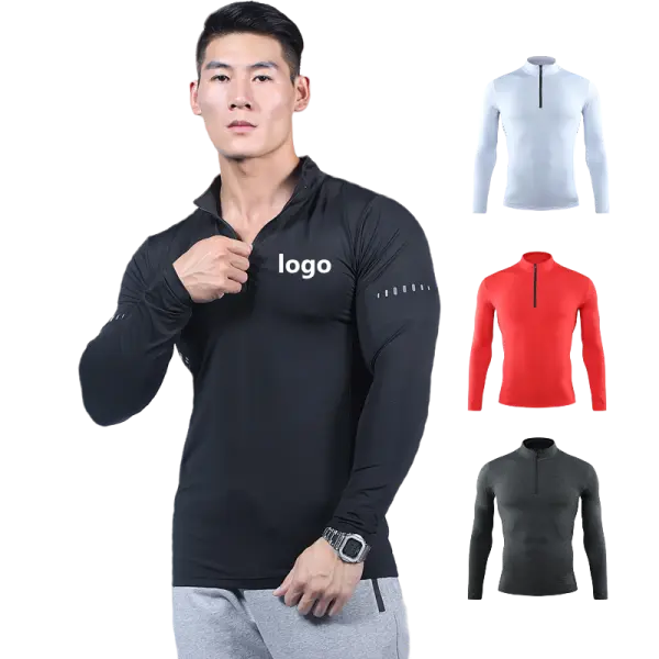 custom-running-suit-long-sleeve-zipper-training-gear